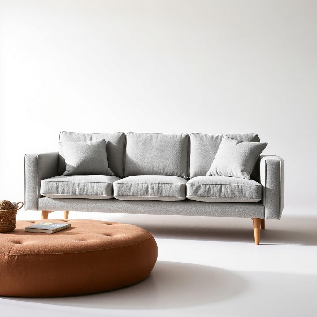 Stone Linen 3-Seater